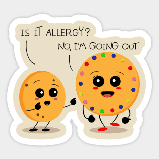 Cookies party Sticker